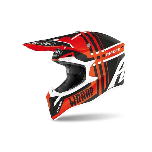 Airoh MX Wraap Broken Motocross Bukósisak