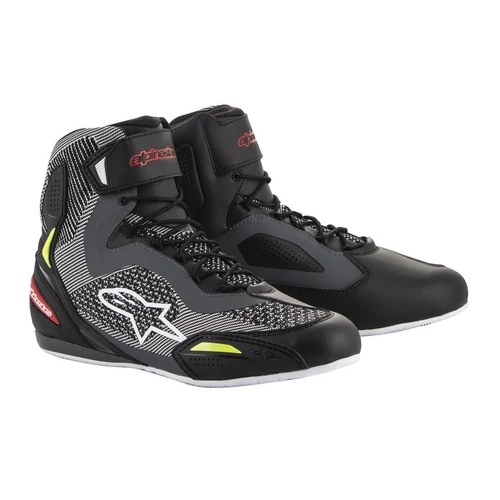 Alpinestars Faster 3 Rideknit Motoros Cipő (Szürke)