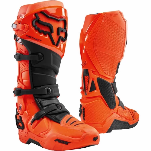 Fox Instinct Motocross Csizma (Flo Orange)