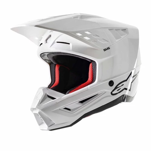 Alpinestars S-M5 Solid MX Bukósisak (Fehér)