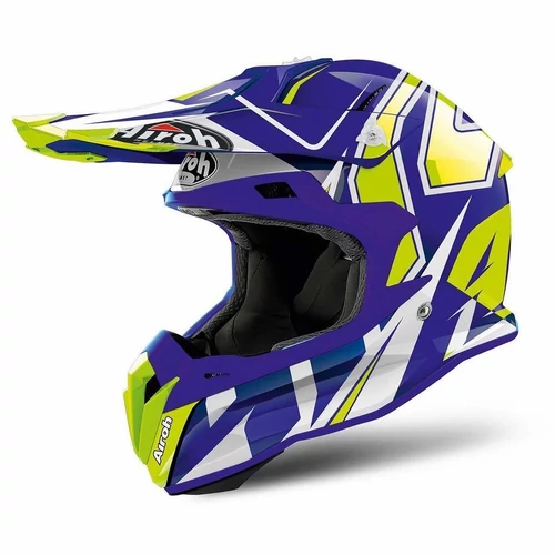 Airoh Terminator Open Vision Carnage MX Bukósisak (Kék)