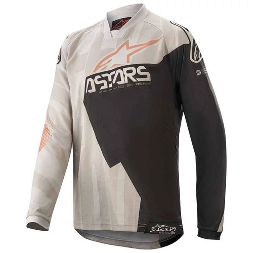 Alpinestars Racer Factory Gyerek MX Mez (Gray-Black-Rust)