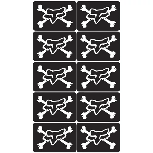 Fox Mini Skulls Matrica (10db)