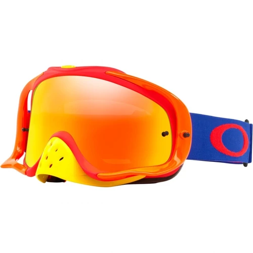 Oakley Crowbar Blue Red Motocross Szemüveg