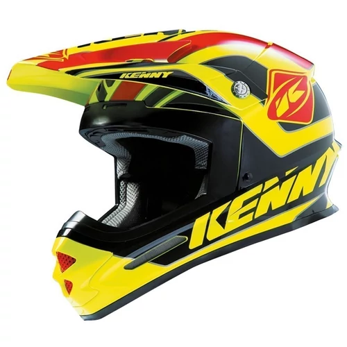 Kenny MX Track Bukósisak (Neon sárga)