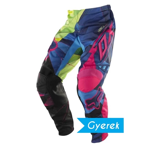 Fox 180 Radeon Gyerek Motocross Nadrág (Blue)