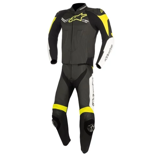 Alpinestars Challanger V2 Kétrészes Bőrruha (Fluo)