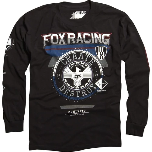 Fox Infinite Speed Hosszú Ujjú Póló (fekete)