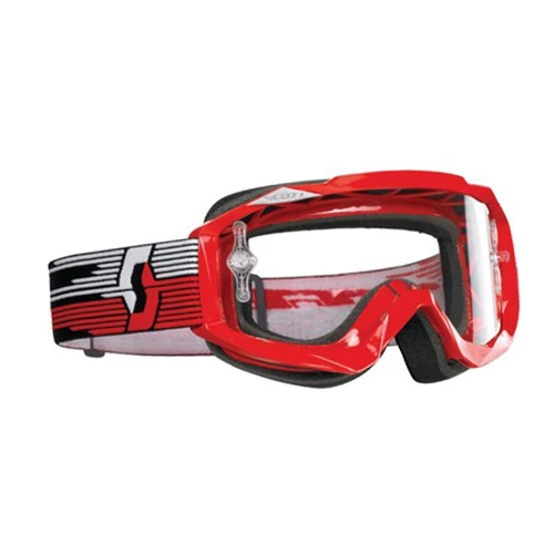 Scott MX Hustle Motocross Szemüveg (Piros)