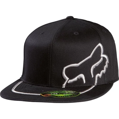 Fox On Dubs 210 Fitted Baseball Sapka (Fekete)