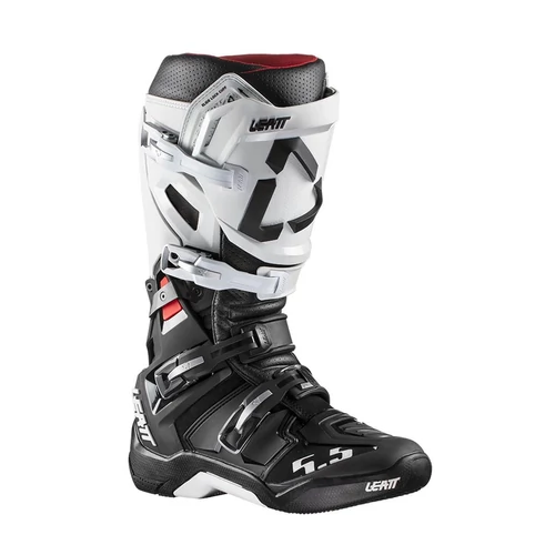 Leatt GPX 5.5 FlexLock Offroad Motoros Csizma (Fekete-Fehér)