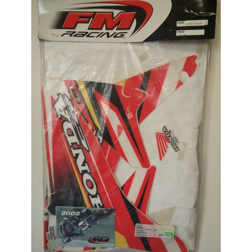 FM Racing Honda CR Dekor Kit Üléshuzattal