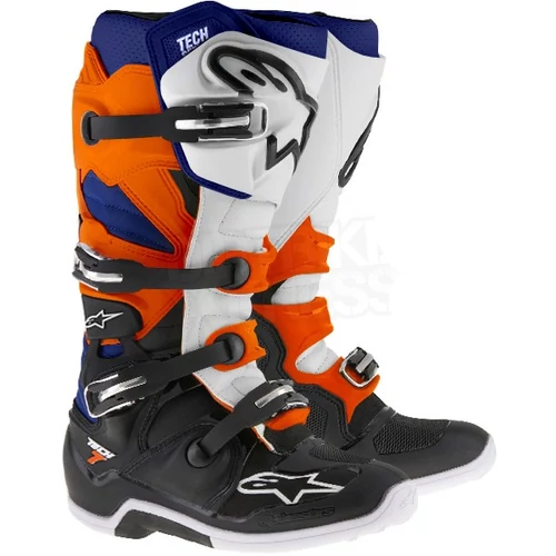 Alpinestars Tech 7 Motocross Csizma (Narancs)